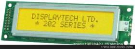 Displaytech 202A-BC-BC LCD显示器 性能与价格的均衡之选
